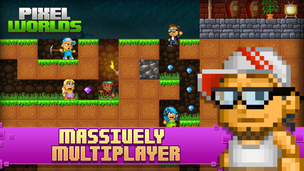 Pixel Worlds: MMO Sandbox - Screenshot 1
