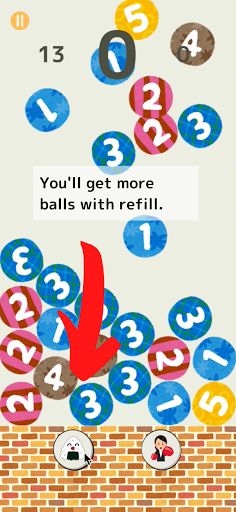 Calc Ball   "Let's test your m - Screenshot 2