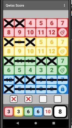Qwixx Score - Screenshot 2