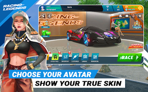 Racing Legends Funzy - Screenshot 2