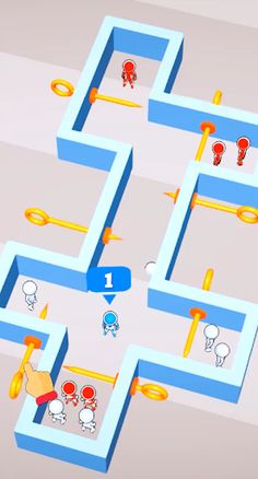 Crowd Pin Puzzle - Screenshot 2