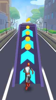 Spider Endless Hero Run - Screenshot 2