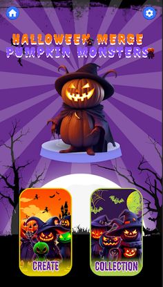 Halloween Pumpkin Monsters - Screenshot 1