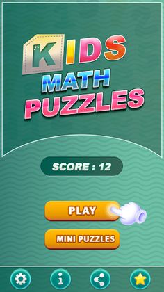 Kids Math Puzzle : Simple Math - Screenshot 1