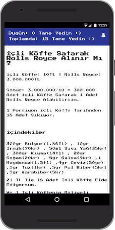 İçliKöfte - Screenshot 2