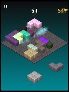 Block Drop - 3d Cubes Puzzle - Screenshot 1