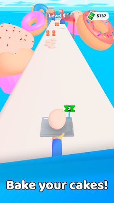 Cake Runner - Bake your cakes - Screenshot 2