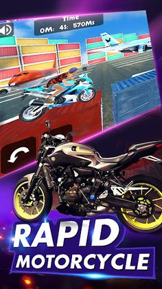 Stunt Moto Rider Extreme Races - Screenshot 1