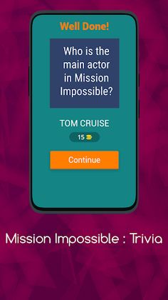 Mission Impossible : Trivia - Screenshot 2