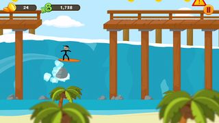Stickman Surfer - Screenshot 2