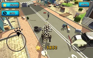 Dinosaur Simulator 2 Dino City - Screenshot 2