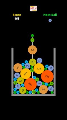 Suika Ball Game - Screenshot 2