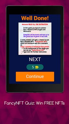 Fancy NFT Quiz: nfts for you - Screenshot 3