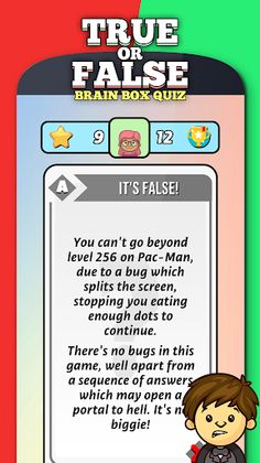 Brain Box Quiz: True Or False - Screenshot 2