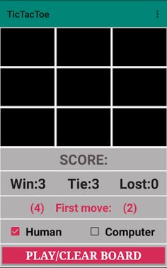 Tic Tac Toe 3x3 - Screenshot 1