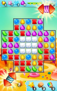 Candy - Match Three Game - Screenshot 2