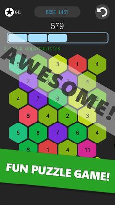 Click Hexagon -Fun puzzle game - Screenshot 2