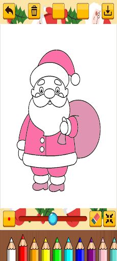 Coloring Santa Claus - Screenshot 2