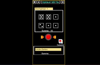Digitaler Würfel - Screenshot 2