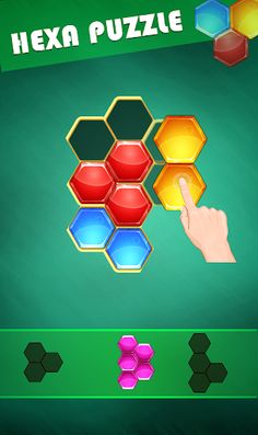 Hexa Puzzler Classic - Screenshot 1