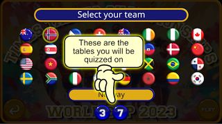 Tables Football World Cup 2023 - Screenshot 1