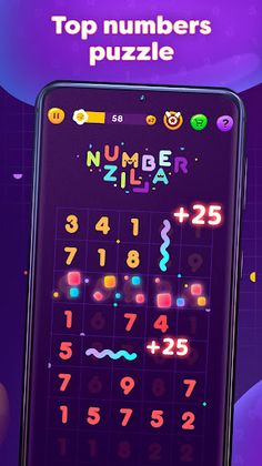 Numberzilla: Number Match Game - Screenshot 2