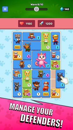 Fluffy Defenders: Cats TD - Screenshot 3