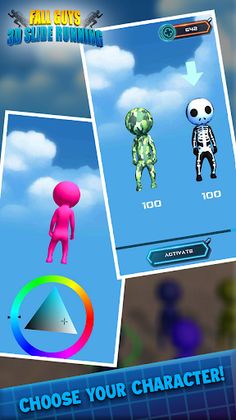 Fall Guys 3D Slide Running - Screenshot 2