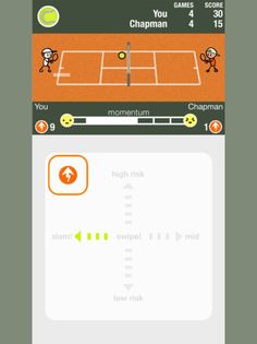 Touch Point Tennis - Screenshot 1