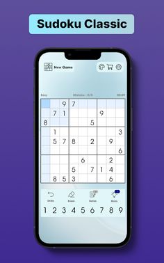 Sudoku - Classic Brain Puzzle - Screenshot 1
