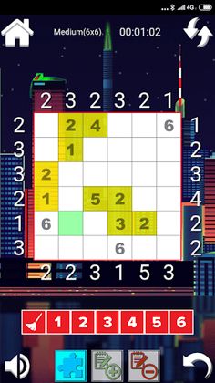 Skyscrapers Puzzle - Screenshot 4