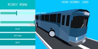 Risky Road - Screenshot 1