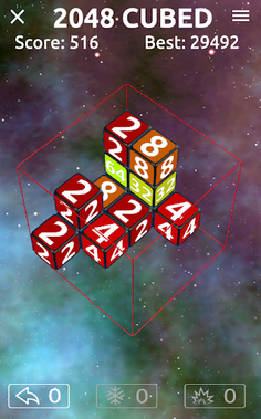 2048 CUBED - Screenshot 3