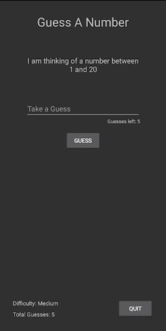 Guess Number - Screenshot 4