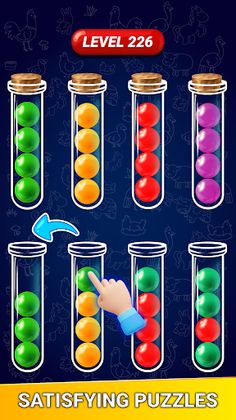Color Fast Ball Sort Puzzle - Screenshot 2