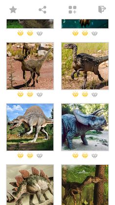 Jigsaw Dinosaur Mosaic Puzzles - Screenshot 2