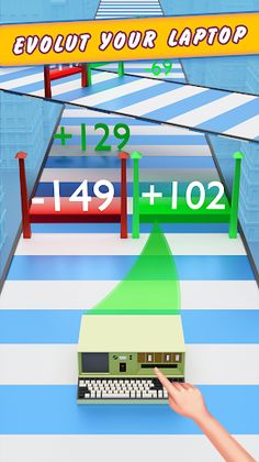 Laptop Evolution - PC Runner - Screenshot 1