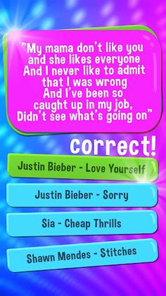 Guess The Song Pop Songs Quiz - Screenshot 2