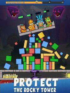 Rocky Towers: Puzzle Defense - Screenshot 1