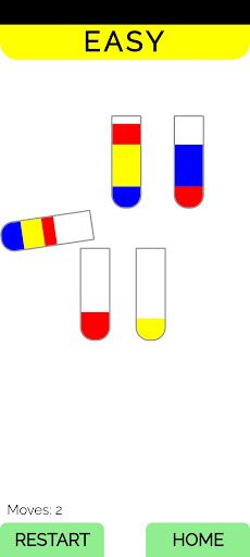 فرز المياه الملونه Water Sort - Screenshot 3