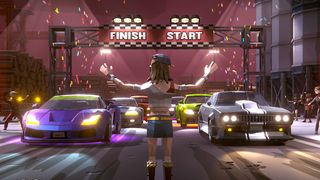 Drag Racing Polygon 3D Online - Screenshot 1