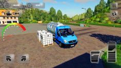 Milk Van Cow Milk Delivery Sim - Screenshot 2