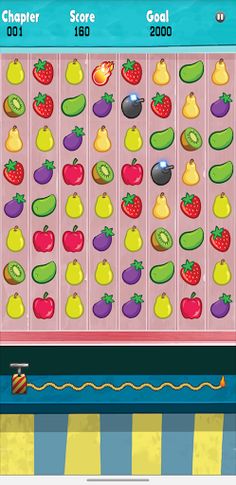 Retro Fruit Jewels - Screenshot 2