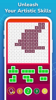 Block Brush - Art Puzzle Game - Screenshot 2