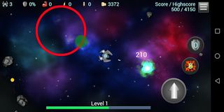 Asteroid Shooter - Screenshot 1