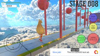 Unity-chan's Obstacle Course - Screenshot 2