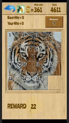 magic puzzle 15 slider - Screenshot 1