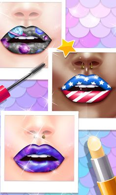 Lip Art DIY Skin Care Makeup - Screenshot 3