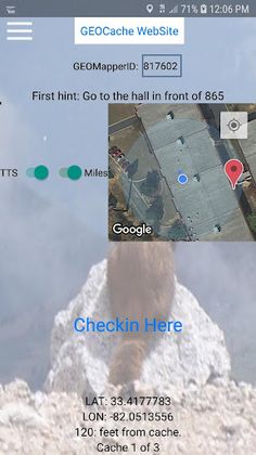 GEOCache Player - Screenshot 2