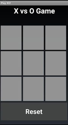 X vs O Game - Screenshot 2